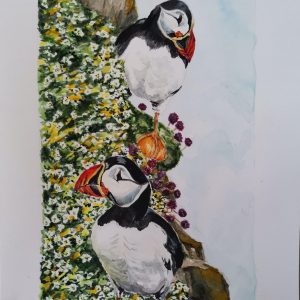 Hanging Out <p class="size">A3</p>