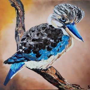 Kev the Kookaburra <p class="size">16 x 20in</p>