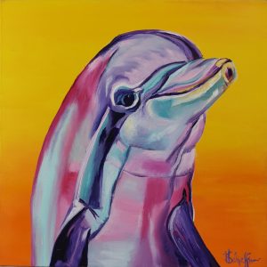Doly Dolphin <p class="size">16 x 16in</p>
