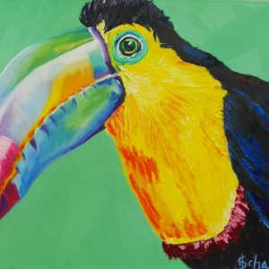 Keith the Keel-Billed Toucan <p class="size">20 x 16in</p>
