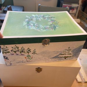 Brush & Brunch Christmas Workshop 10-1pm Dec Friday 4th December