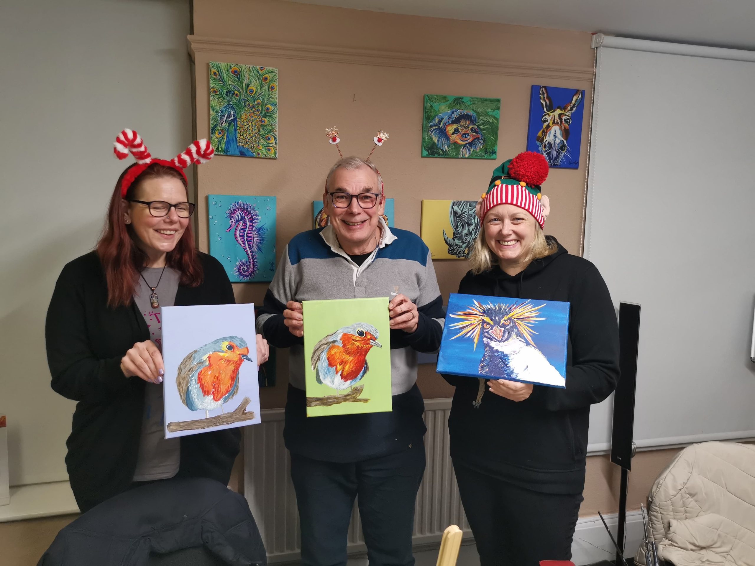 Brush & Brunch Christmas Workshop 10-1pm Dec Friday 4th December - Image 9